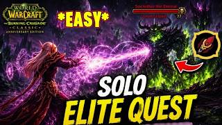 Socrethar's Shadow! TBC Classic WOW Quest Gameplay (Arcane Mage) SOLO 🧙♂️