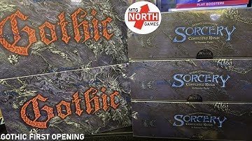 Our First Look: GOTHIC Sorcery Booster Box Opening! It