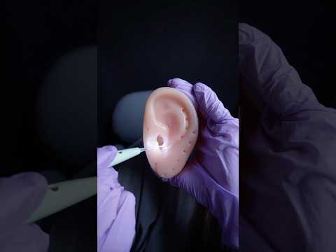 ASMR Ear-to-Ear Cleaning & Eyes-Closed Hearing Tests 👂 #asmrearcleaning #tascamasmr #asmrsounds