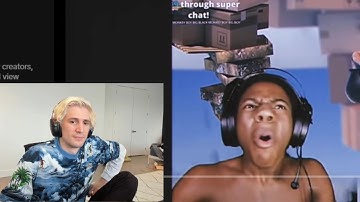 xQc reacts to iShowSpeed asking MrBeast if he remembers Donating to Him