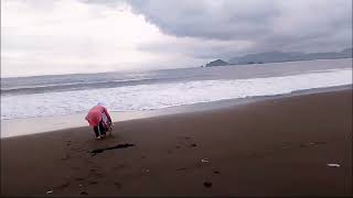 Vlog Pantai Cangakan Yosi Nur Vina Tarbiyatul