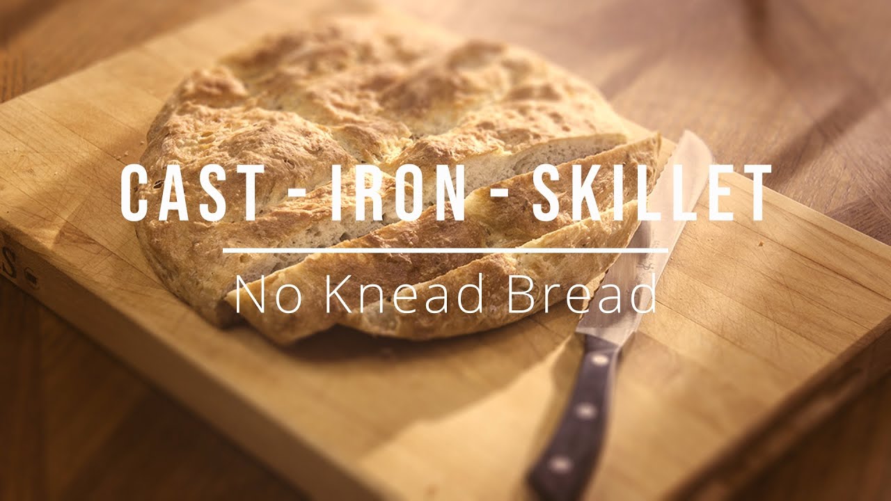 Rustic Bread Baked in a Cast Iron Skillet - 1840 Farm