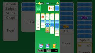 Solitaire Associations Journey level 366 hard solution #games #gameplay 