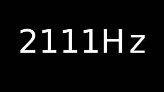 Speaker Sound Test 2111Hz