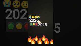 The year 2025 is Coming to an end🥺😟😭