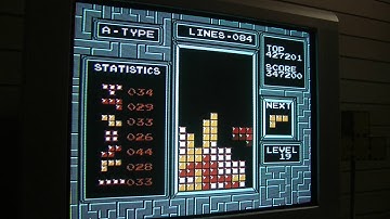 TETRIS NES NTSC lvl 19 Max Out