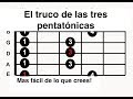 El Truco De Las Tres Pentatónicas (Spanish)