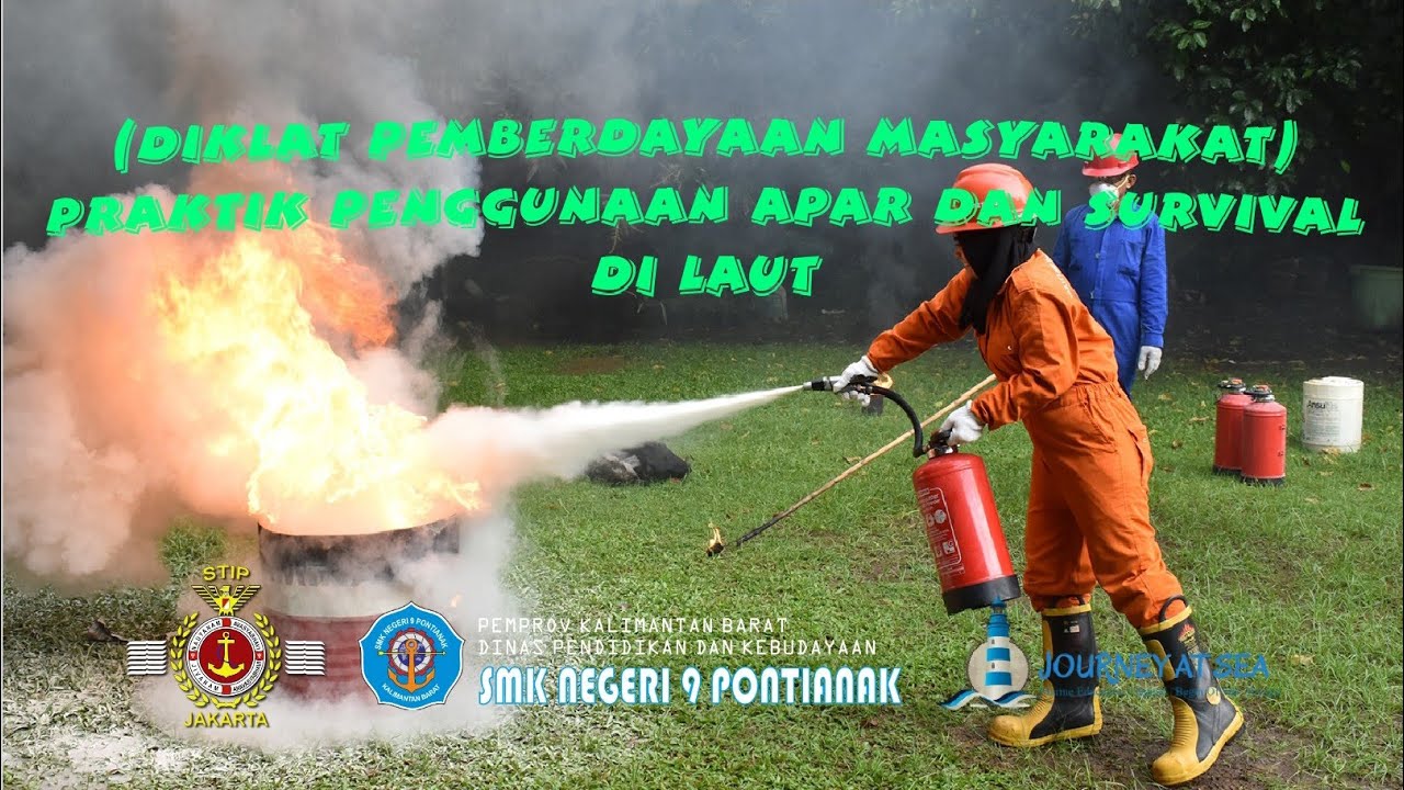 DIKLAT PEMBERDAYAAN MASYARAKAT (STIP-SMKN 9 PONTIANAK) #smk #pelaut #stip #diklat