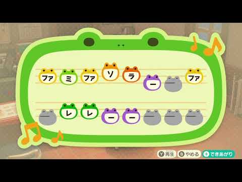 あつ森の島メロでモンハンライズ『大社跡BGM』