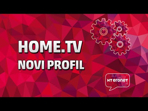 HT ERONET /// HOME.TV Novi profil