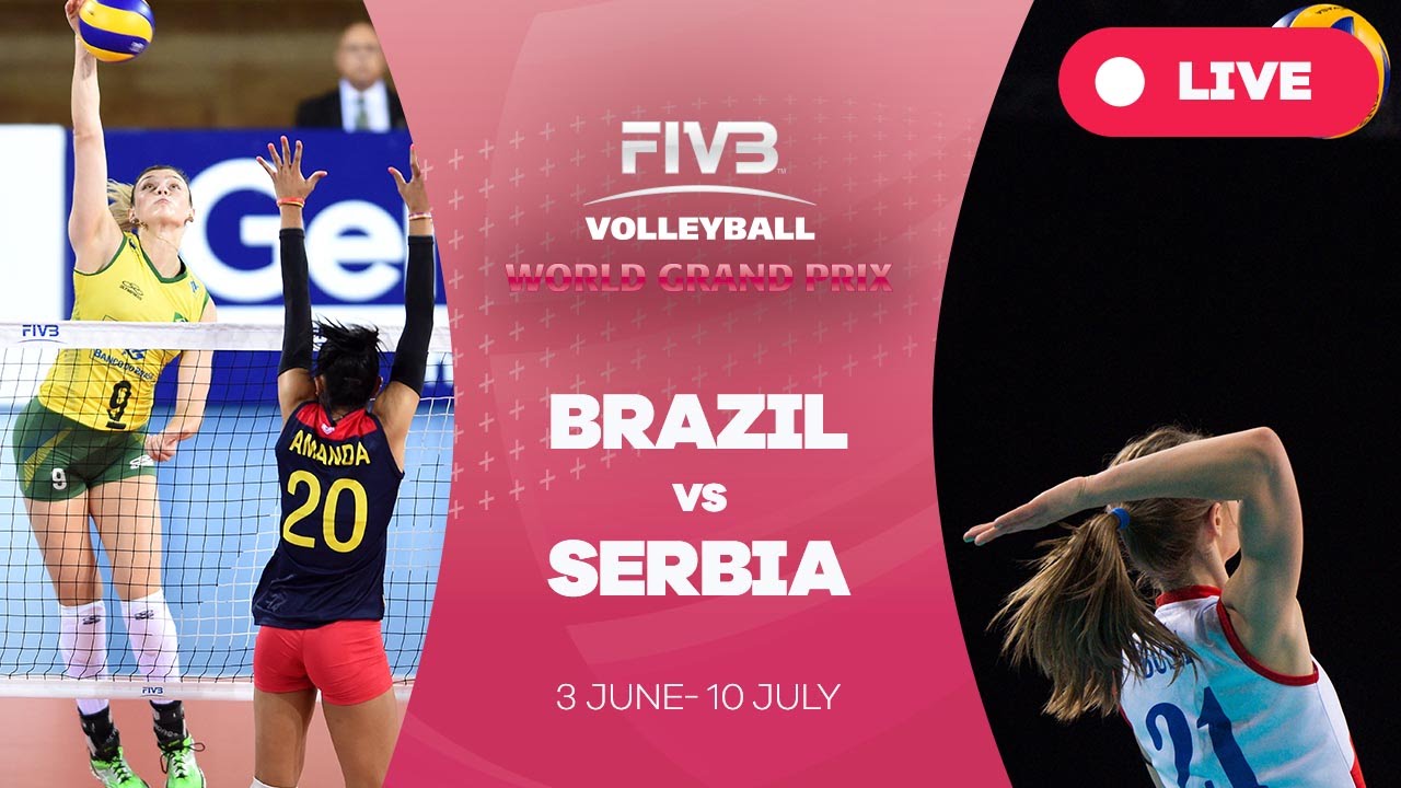 Brazil v Serbia - Group 1 2016 FIVB Volleyball World Grand Prix