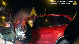 Unlicensed Driver BLOWS Red Light at 55 MPH and T-Bones a Cadillac | Full Police Bodycam