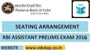 Previous year questions of Seating Arrangement | RBI Assistant Exam 2018 |
