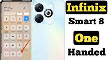 How to enable one-handed mode in Infinix Smart 8 || Infinix Smart 8 one-handed mode ||