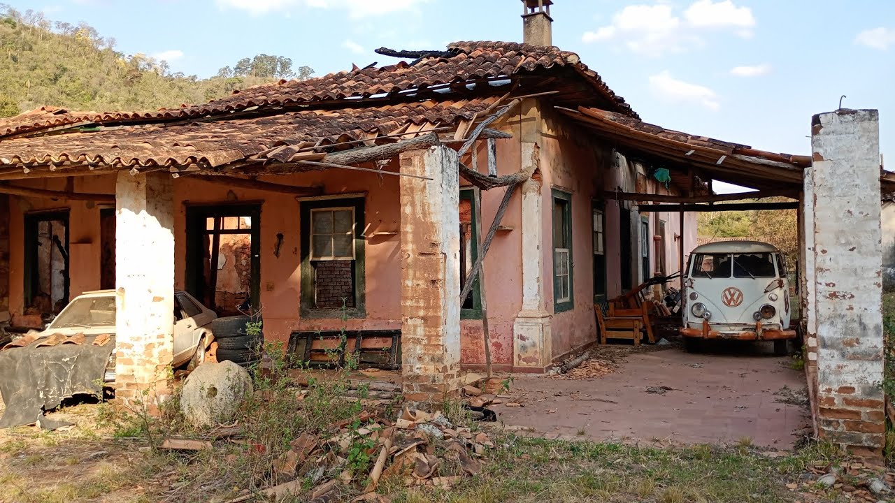 Encontrei varias relíquias nessa fazenda 