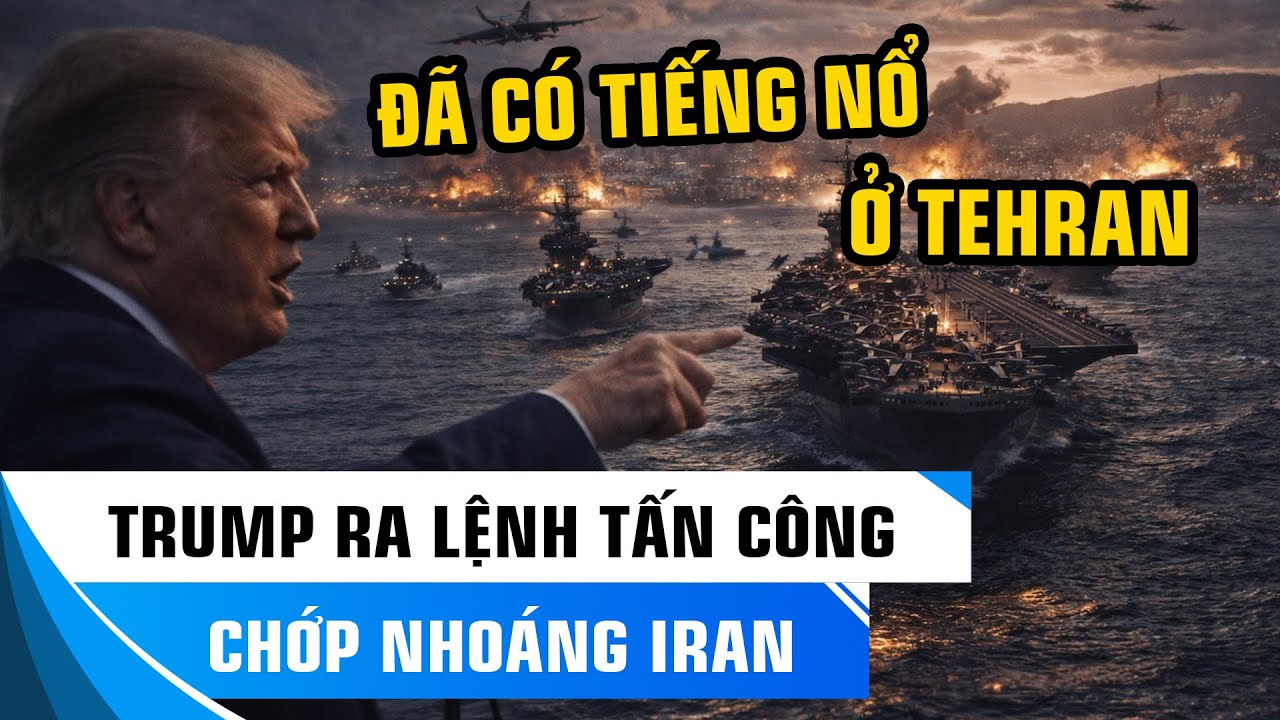 IRAN RÚNG ĐỘNG: TRUMP KÍCH HOẠT ĐÒN ĐÁNH NHANH? TIẾNG SÚNG NỔ KHẮP NƠI