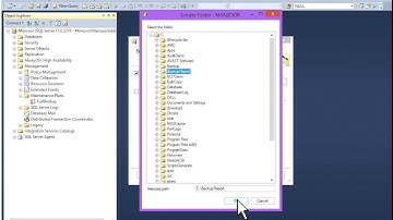 How to Work with Maintenance Plan Wizard in SQL Server [HD]