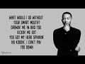 John Legend - All of me (Lyrics)