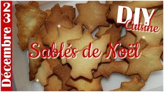 DIY Noël : Atelier cuisine : sablés de Noël