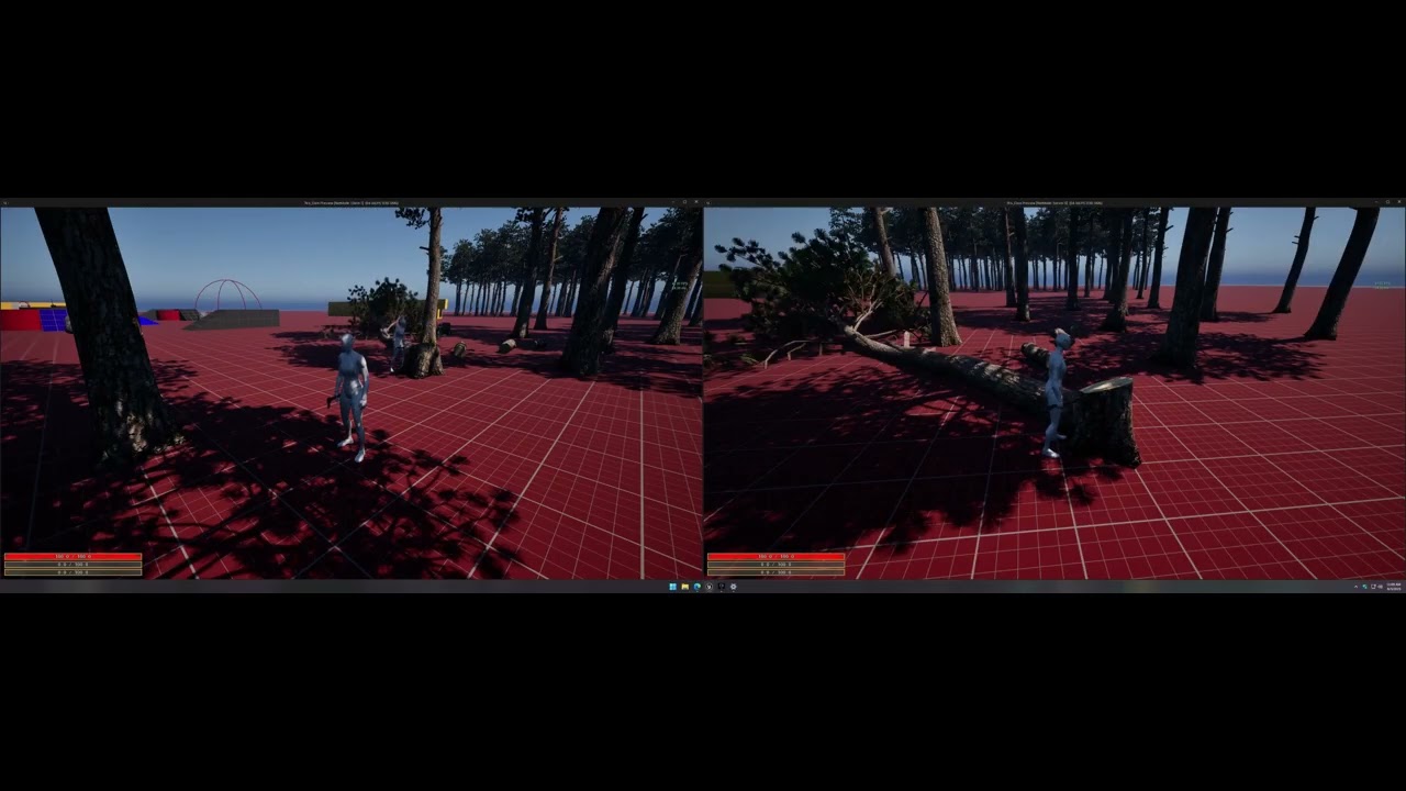 Unreal Engine 5 - Survival Tree Chop
