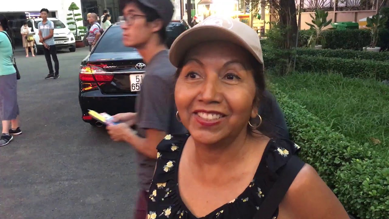 Margarita Outside Water Puppet Show Saigon, Vietnam