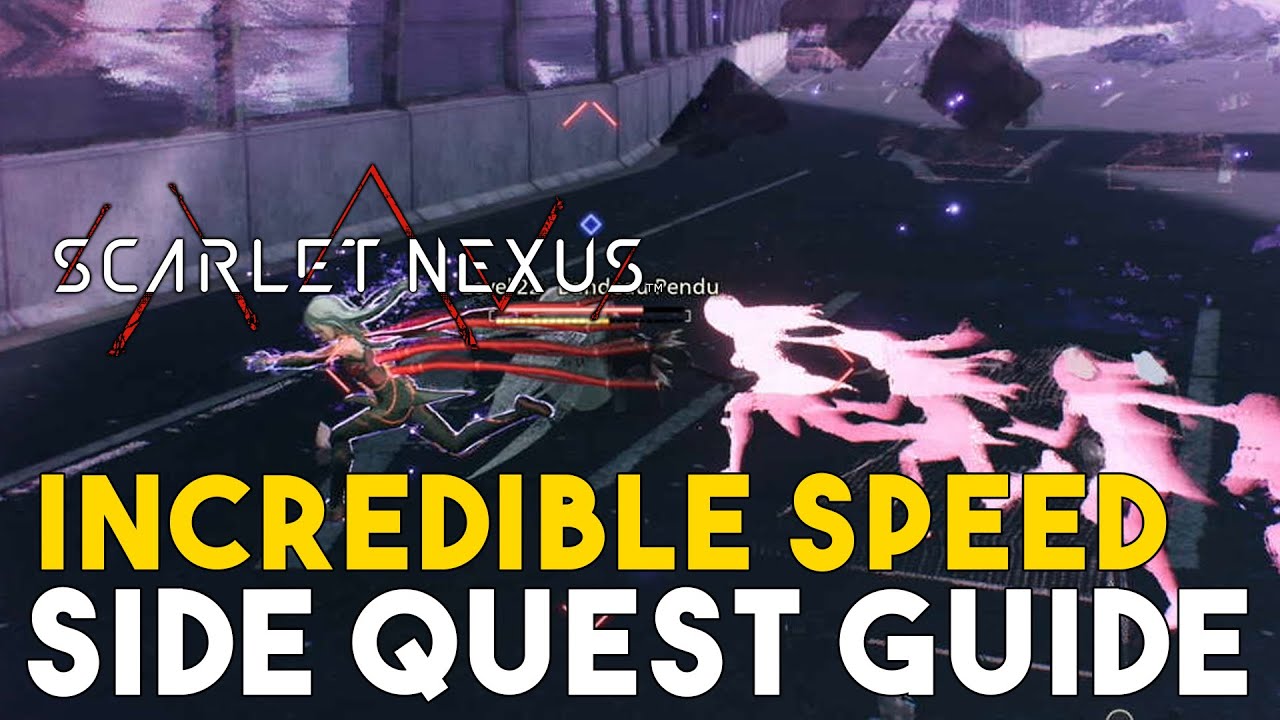 Scarlet Nexus Incredible Speed Side Quest Guide (Bandeau Pendu Locations)
