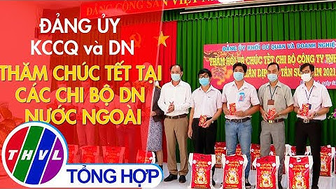 Đảng ủy KCCQ và DN thăm, chúc Tết tại các chi bộ doanh nghiệp nước ngoài