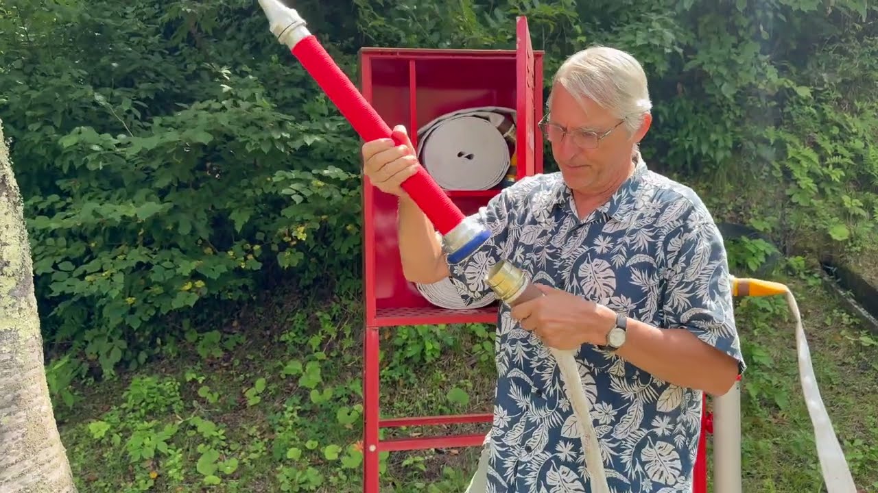 Fire Hydrant Demonstration of Japanese system.