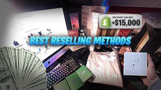 Revealing the TOP 3 Reselling Methods To Make $10-15k/month...