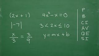 Try This Algebra Word Match Game - #1 screenshot 1