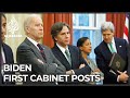 Biden announces first cabinet posts of administration