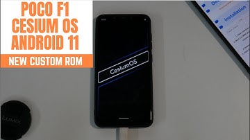 POCO F1 | CESIUM OS BASED ON ANDROID 11 | NEW ROM WITH AMAZING AESTHETICS & FEATURES