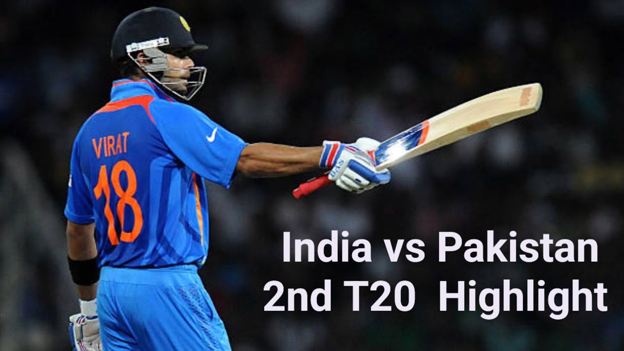 Classic || India vs Pakistan 2nd T20 Match 2012 Highlight - YouTube