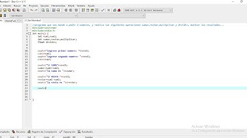 operaciones basicas(suma,resta,multiplicacion y division)