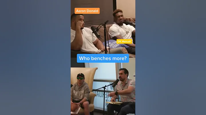 Aaron Donald Benches 500 Pounds DK Metcalf Is Shoc...