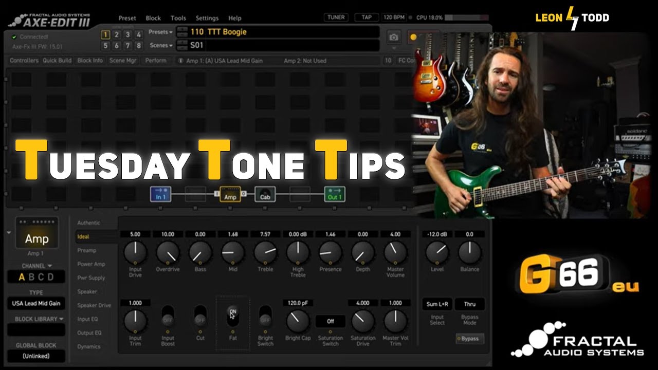 Tuesday Tone Tip - Dialling in the USA Lead Models - YouTube