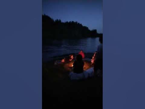 Летняя ночь у костра). #природа #ночь #костер #подмосковье #лепота # ...
