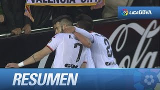 Resumen de Valencia CF (3-2) UD Almería