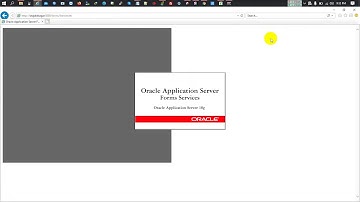 Oracle Forms And Reprots Locally Run Any Browser