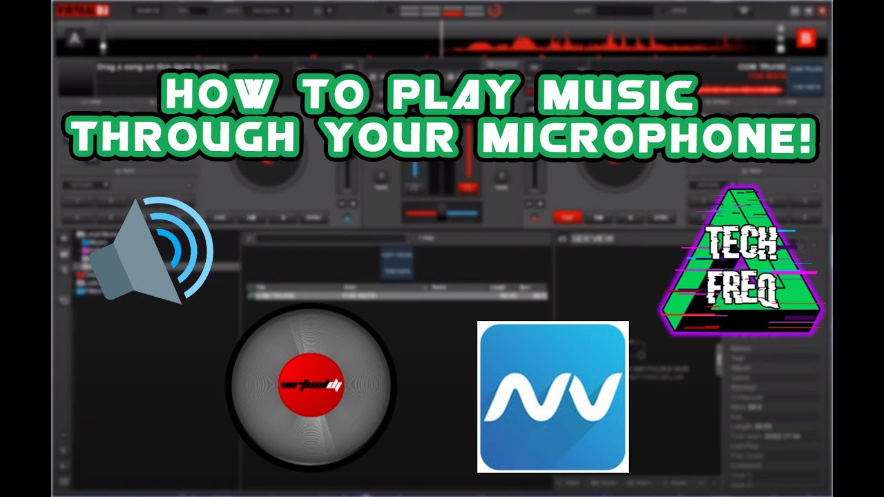 play music through your mic