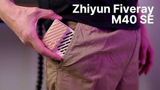 Zhiyun Fiveray M40 SE: This Tiny Light Is INSANELY Bright