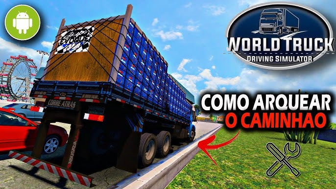 Atualização do World Truck Driving Simulator - SUSPENSÃO A AR  (ARQUEAR/REBAIXAR) 