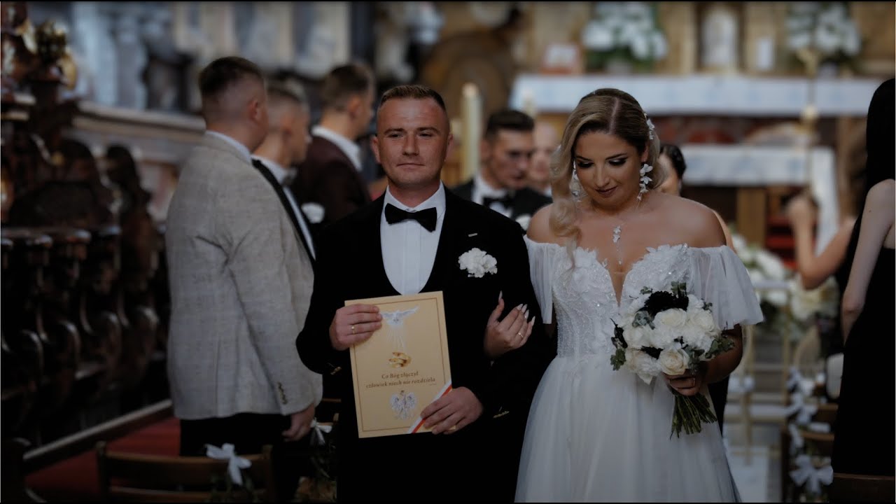 Film ślubny / Patrycja & Konrad / Wesele 31.08.2024 / Nad Stawem Rosiejów