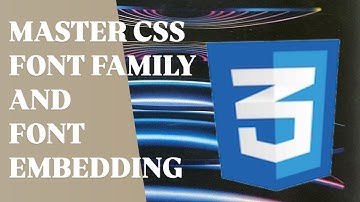 CSS Font Families