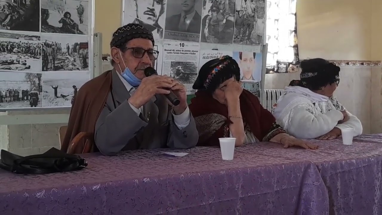 يوم الشهيد بحضور المجاهد الحاج ايدير حسين