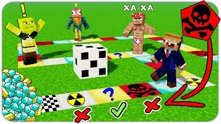 БРОСЬ КУБИК, ЧТОБЫ ВЫЖИТЬ! **КУБИКИ НУБИКИ** в МАЙНКРАФТ! НАСТОЛЬНАЯ ИГРА - 5 ЧАСТЬ БРОСЬ КУБИК, ЧТОБЫ ВЫЖИТЬ! **КУБИКИ НУБИКИ** в МАЙНКРАФТ! НАСТОЛЬНАЯ ИГРА - 5 ЧАСТЬ