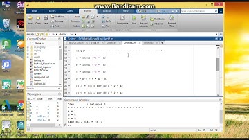 Persamaan Kuadrat Dengan MATLAB