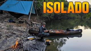 I CANOED ALONE DOWN A WILD AMAZON RIVER | ISOLATED CAMPING