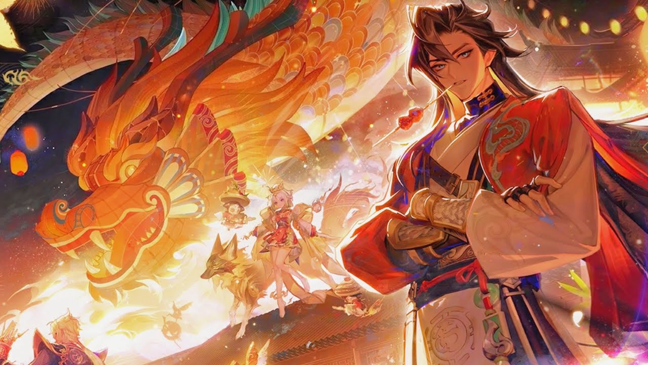 BGM【Onmyoji Arena 平安京 OST】 Spring Festival World Roamer Event - Spring All Over Theme