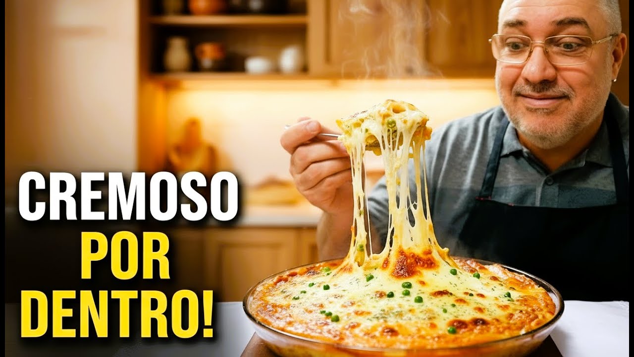 Escondidinho de Linguiça Toscana Cremoso e Fácil | Receita Caseira Passo a Passo